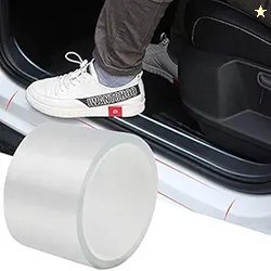 Automaze Car Door Universal Edge Guard Clear Door Sill & Trim Protecto