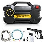 BTAG High Pressure Washer 1700 Watts â 110 Bar Power, Pressure Flow, Long Hose â Portable Water Jet Cleaner for Car, Bike, Home & Garden Cleaning. Pack of 1