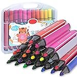 Toyshine 24 Pcs Washable Watercolor Pens Set – Colouring Kit Art Markers Sketch Pens Artists Sketching Return Gift