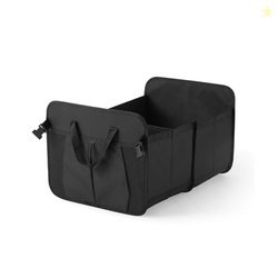 Amazon Basics Car Boot Organizer with 2 Large Compartments & 2 Pockets