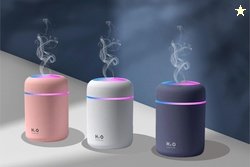 Desidiya H2O Diffuser with Colorful LED Lights for Home Office & Small