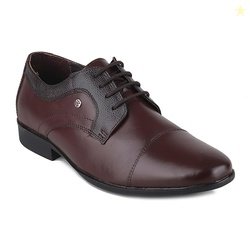 Red Chief Leather Formal Derby Shoes for Men
