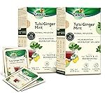 Zandu Tulsi Ginger Mint Herbal Infusion, a Herbal Tea Enriched with Ayurvedic Ingredients (Pack of 25 Tea Bags X 2)