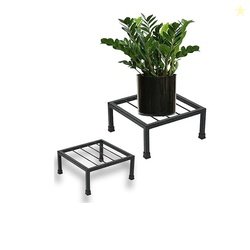 Metal Planters Square Shape Thick and Strong Leg |Black Stand Stylish