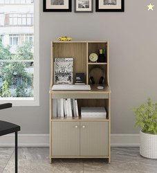 Spacewood Study Table | 3 Year Warranty | Oliver |Study Desk with Stor