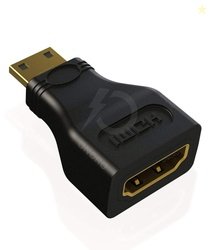 Trending Mini HDMI Adapter, HDMI Female to Mini HDMI Male Connector Co