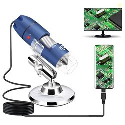 Jiusion 2K HD 2560x1440P USB Digital Microscope for Android Cellphone