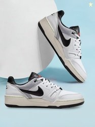 NIKE FULL FORCE LO Sneakers For Men (White , 6)