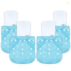 Bumpers Baby Reusable Cloth Diaper with Insert Pad | Leak-Proof, Super