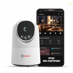 Trueview 3MP Wi-Fi ATC Robot Camera | BIS-ER (STQC Certified) WiFi CCT