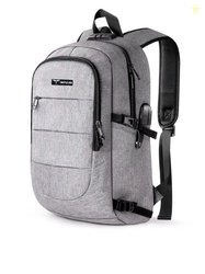 Impulse Unisex Brand Logo Backpack with USB Charging Port 40L