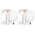 Orient Electric Eternal Shine LED Bulb 40W, B22d Cap, 6500K (Pack of 2)