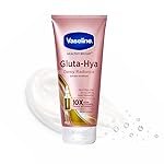 VASELINE Gluta Hya Dewy Radiance Body Lotion, 330 ml, for Dewy Glowing Skin from 1st Use, with Glutathione, Hyaluron & Niacinamide, Non-Sticky Serum Burst Texture, for Women