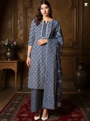 Istyle Can Women Ethnic Motifs Printed Regular Kurta with Palazzos & W