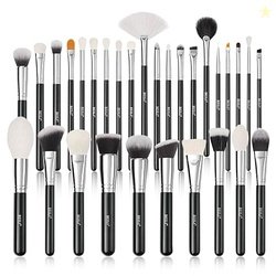 BEILI 30Pcs Professional Makeup Brush Set Original Natural-Synthetic K