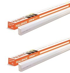 Halonix Streak Square 10-Watt LED Batten - Pack of 2 (Cool White)