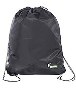 F Gear String V2 Black 11L Small Drawstring Bag for Unisex, Multi-Utility Bag for Sports/Gym/Yoga/College/Casual Backpack, Lightweight Water-Resistant, Gifts for Men, Women, Boys, Girls,Travel Bag.