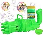Toyshine Machine Bubble Gun Toys for Kids, Toddler, Green