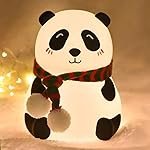 Mini Wonders Panda Night Lamp for Kids | Cute Animal LED Bedside Light | Soft Glow Nursery Lamp for Baby Room & DÃ©cor | Battery Operated Table Lamp