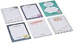 Solimo To Do List Notepads, 4 x 5.25 Tear Off Block Planner for Office, Home, Work Stationery Supplies, Set of 6, 50 Pages
