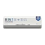 IFB 1.5 Ton 3 Star, New star rated,AI Powered Inverter Split AC,Inbuilt WiFi, Hybrid Mode, 8-in-1 Flexi Mode, Heavy Duty Compressor, Long Air Throw, Self Clean, 100% Copper,CI183SS22SGM3, White