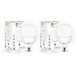 Orient Electric Eternal Shine LED Bulb 50W, B22d Cap, 6500K (Pack of 2)