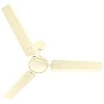 Havells REO Vaayu 1200 mm ES Ceiling Fan | High Speed, High Air Delivery | Strong & Powerful |Air Delivery: 220CMM| RPM: 370| 2 Year Warranty | (Pack of 1, Bianco)