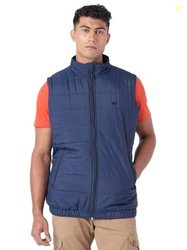 Wildcraft Men Alpine Solid Nylon Blend Collored Casual Quilted Vest, F