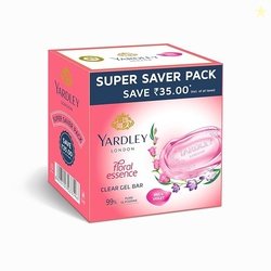 Yardley London Yardley Clear Gel Bar Iris And Violet - With 99% Pure G
