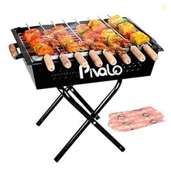 Pivalo Charcoal Barbeque Grill Set | Tandoori BBQ for Home & Outdoor U