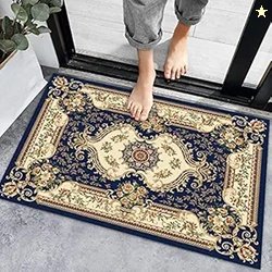 wolpin Anti-Slip Bath Mat (40 x 60 cm) Quick Water Absorbent Door Mat