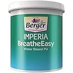 Berger Imperia Breathe Easy Clear Sealer | 1L | Eco-Friendly, Low Odour Wall Primer For Wood | Ideal Surface As Wood