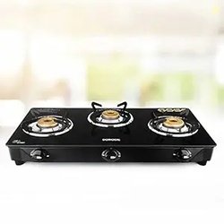 Borosil Magnum Gas Stove (Made in India) | 6 mm Toughened Borosilicate