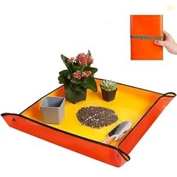 HASTHIP 100*100CM Gardening Mat for for Indoor Bonsai Succulent Plant