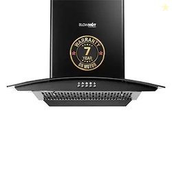 BLOWHOT 60cm 1200 m/h Push Control Chimney For Kitchen Filterless with