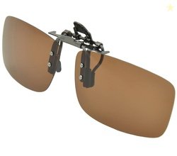 Polarized Clip-on Sunglasses Attachment Sunglasses UV Protection Sunli
