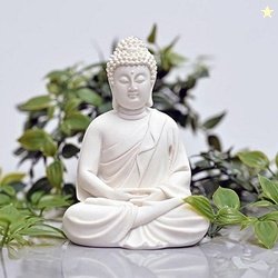 PANCIKAA Handcrafted Meditating Buddha Statue for Home Decor|Dhya...mo