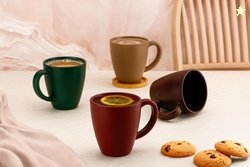 Clazkit Earth Friendly Statement Coffee Mug Set of 4 |Cups and Mugs Ma