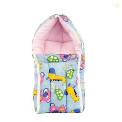 BUMTUM 0-6 Months New Born Baby Unisex Cotton Carry Bag/Sleeping Bag,