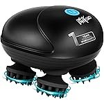 Dr Physio USA 1036 Scalp Massager, Rechargeable Electric Head Massager for Body Pain Relief, Stress Relief, Hair Growth, Deep Clean & Relaxation 96 Silicon Kneading Points with Detachable Head