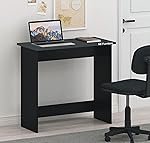 Modern Desk Work from Home Table, Home Office Computer Desk,Office Desk, Wood Desk (Black) DIY(Do-It-Yourself)