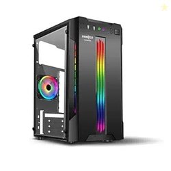 Frontech Inferno Gaming Computer Cabinet | ATX & mATX PC Case | Temper