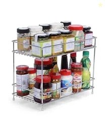 CHHAAP Kitchen Storage Spice Rack and Container Organizer Counter Top