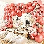ITAF Rose Gold Metallic Finish Shiny Balloons For Birthday/Anniversary/Engagement/Wedding/Baby Shower/Farewell/Any Special Event Theme Party Decoration – Pack of 50