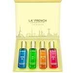 La French Luxury Perfume Gift Set for Men â 4 Ã 20ml | Spicy, Floral, Musk & Fresh Long-Lasting Fragrances | Premium Menâs Perfume Collection