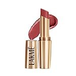 LAKMÃ LAKM Lakme Powerplay Priming Matte Lipstick, Smooth Finish, Lightweight Smudgeproof, Lasts 16hrs, Hydrates Lips,, Roseatte Red, 3.6g | Red