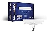 Halonix 10W Rechargeable Emergency B22D Led Light T Shape Bulb | Color-Cool Day White | Pack Of 1 | Inverter Led Bulb.