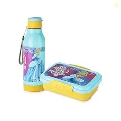 CELLO Lunch On Disney Princess Gift Set Insulated Lunch Box & Water Bo