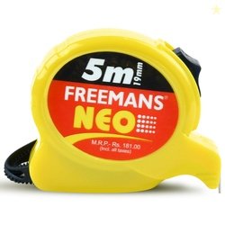 FREEMANS NEO 5m:19mm Steel Inchi Pocket Measuring Tape with Unbreakabl