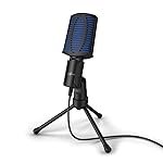 uRage “Stream 100” Gaming Microphone for Gaming & Streaming, USB Microphone Perfectly Suited for Podcasts, Voice-Overs, V-logs, Music Recording or Streaming on YouTube and Facebook etc.
